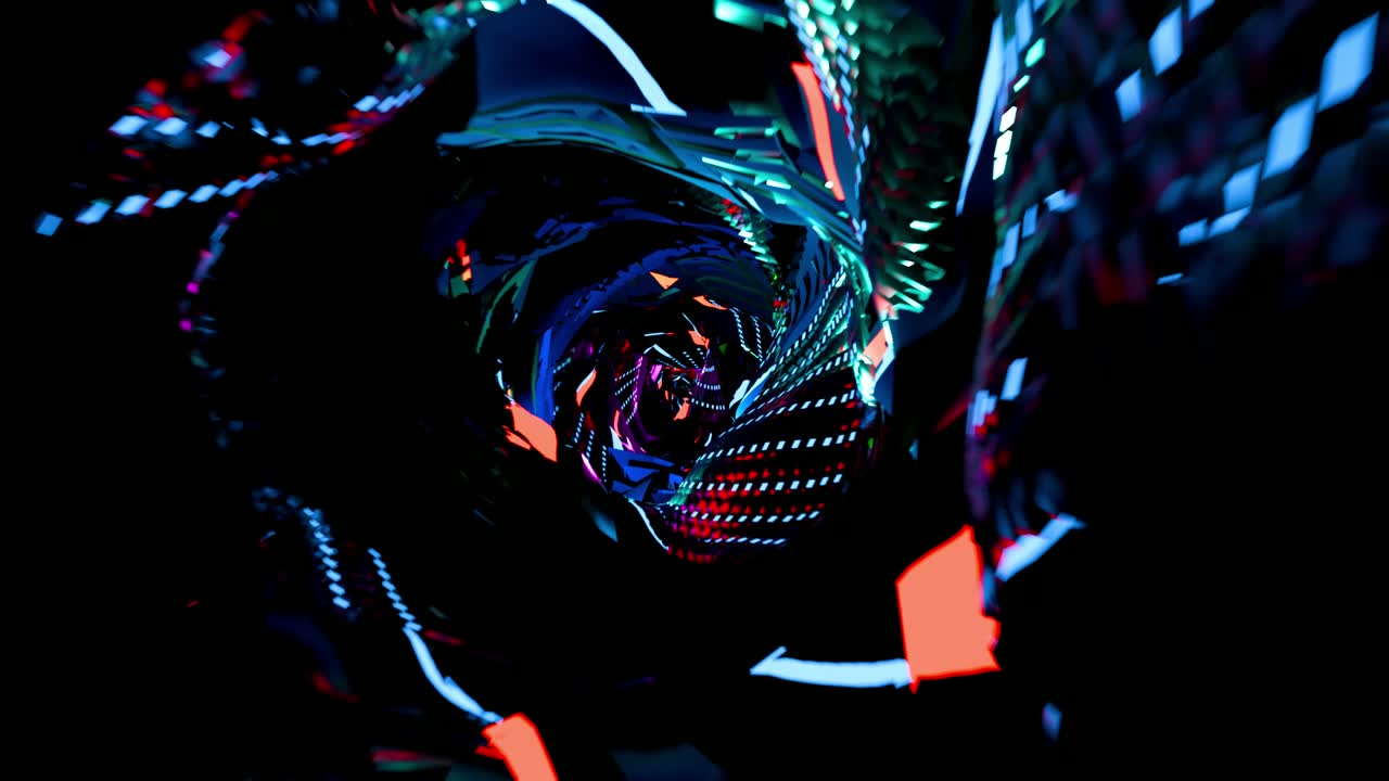 Tunnel Zoom VJ loop